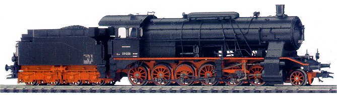 Digital Steam Loco class 59 DB (L)