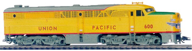 Digital U.P. class 600 ALCO PA-1 Diesel Locomotive (L)