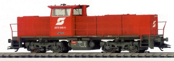 Digital Diesel Loco class 2070 OBB (E)