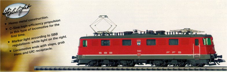 Digital Elec Loco class Ae 6/6 SBB-CFF-FFS (E)