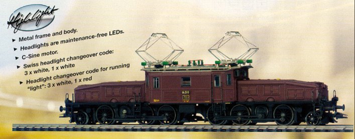 Digital Cro Freight Loco class Ae 6/8 III SBB (E)(L)