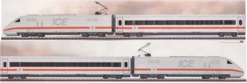 InterCity Powered Rail Car Train DB AB