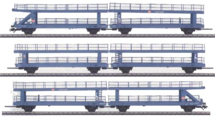 Sylt 6-Car Bilevel Auto Transport Set (L)