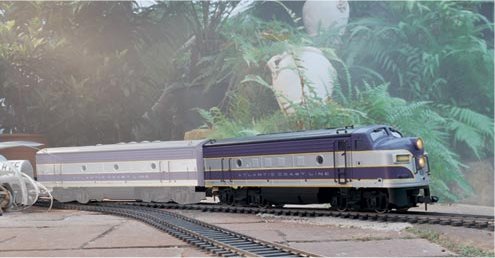 MAXI Atlantic Coastline EMD F7 Diesel Electric Locomotive with Sound