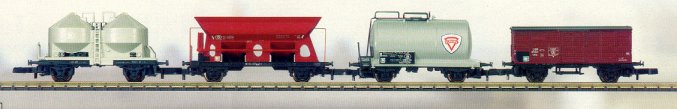 Freight 4-Car Set NMBS/SNCB (E)