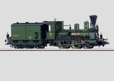 Digital K.Bay.Sts. B. class B VI Steam Locomotive w/Tender (L)