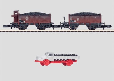 DB Coal 2-Car Set with Truck Model