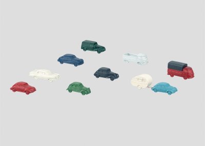 Model Cars from Economic Miracle Era Set of 10