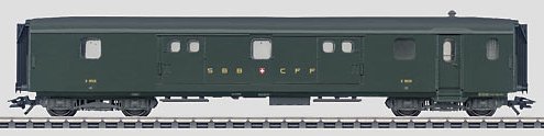 Lightweight Steel Baggage Car