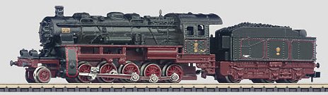 Freight Locomotive with a Tender