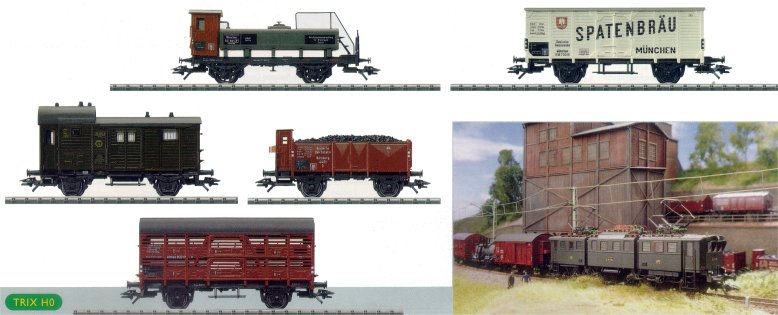 DRG Freight Car Set.