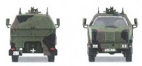 HO German Federal Army Dingo 1 General Purpose Transport Vehicle