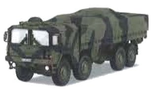 HO German Federal Army 10T GL Mil Truck