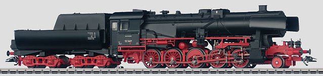 DB cl 52 Steam Locomotive w/Tender