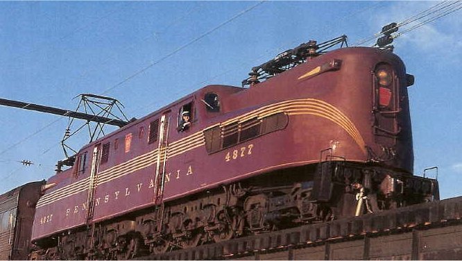 PRR GG-1 Electric Locomotive (Tuscan Red) (E)