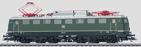 DB cl E 50 Heavy Electric Freight Locomotive