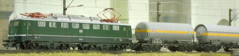 DB cl E 50 Heavy Electric Freight Locomotive