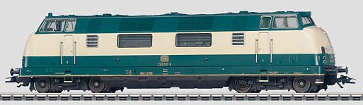DB cl 220 Heavy Diesel Hydraulic Locomotive