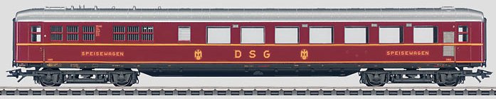 DSG type WR4g 39 Express Train Dining Car
