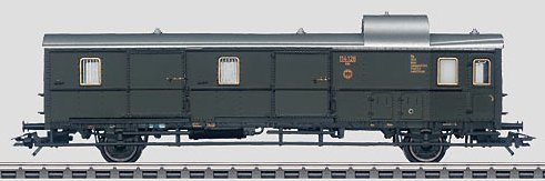 DRG type Pwi-23 Baggage Car