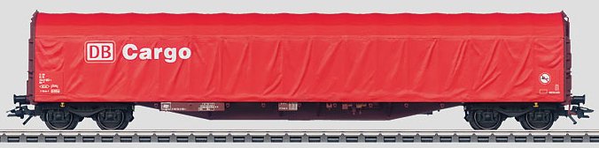 DB Cargo type Rils 652 Low Side Car w/Sliding Tarp Cover