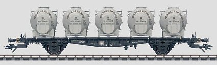 DB type Lbgjs 598 Flat Car for Containers