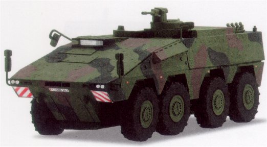 German Federal Army: Boxer Armored Transport Vehicle