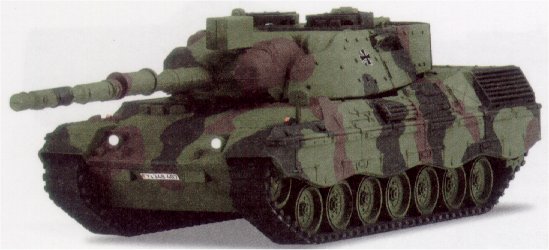 German Federal Army: Leopard 1 A1 A1 Combat Tank