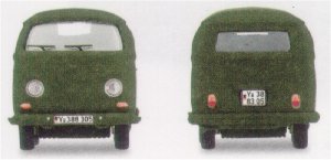 German Federal Army: VW Bus as an 