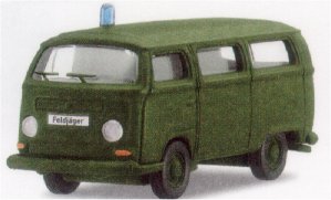 German Federal Army: VW Bus as a Military Police Vehicle