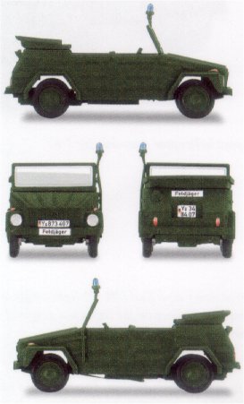 German Federal Army: Open VW 181 Open 