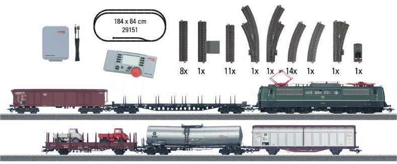 Freight Train-Era IV Starter Set w/Mobile Station