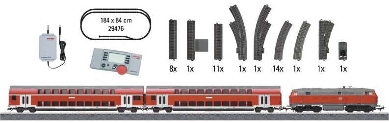 Regional Express Starter Set w/Mobile Station