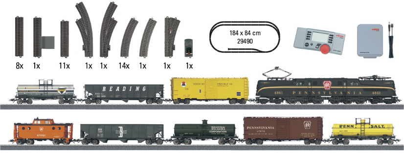 PRR American Starter Set w/Mobile Station