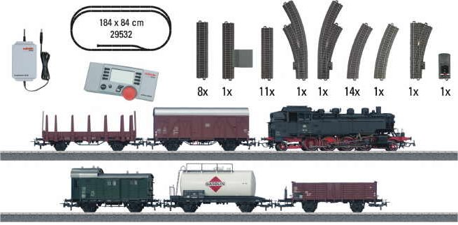 Freight Train Starter Set w/Mobile Station