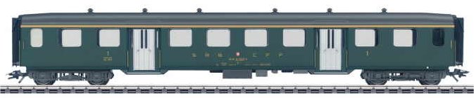 SBB/CFF/FFS type A 1st class Lightweight Steel Passenger Car