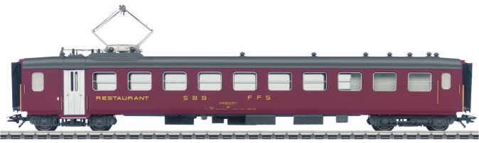 SBB/CFF/FFS type WR Lightweight Steel Passenger Car