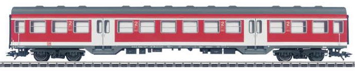 DB AG Siver Coins 2nd class type Bnrz 450.3 Commuter Car