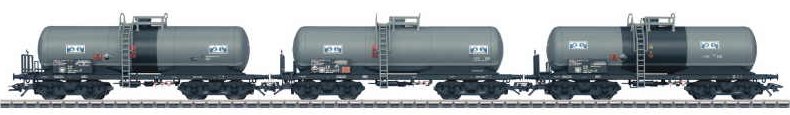 DB AG Sulfuric Acid Tank 3-Car Set