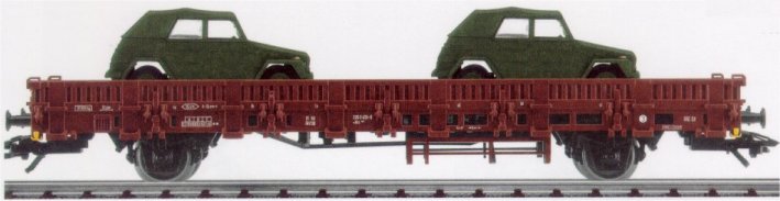 German Federal Army: Transport by Rail for 2 Kurierwagen