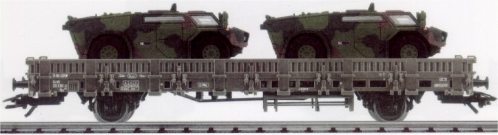 Dutch Army: Transport by Rail for 2 Fennek Reconnaissance Vehicles