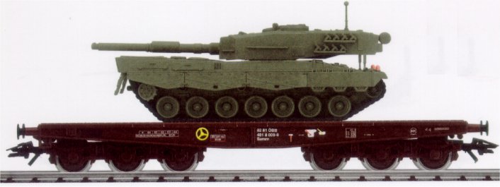 Austrian Federal Army: Transport for Leopard 2 Tanks (L)