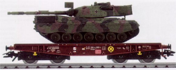 German Federal Army: Transport for Leopard 1 Tanks