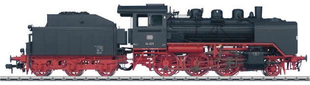 Dgtl DB cl 24 Prairie Pony Steam Loco w/Tender