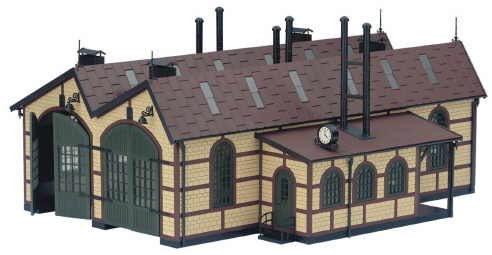 Loco Shed Building Kit