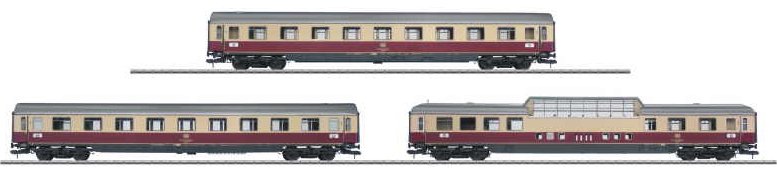 DB Rheingold 1 Express Train Passenger 3-Car Set