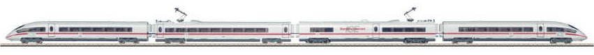 DB cl 150 High Speed Powered Rail Car Train (L)