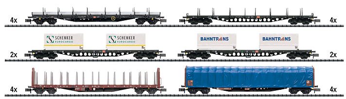 DB AG Modern Railroading (3) Display w/20 Cars