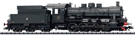 SJ cl G Steam Loco w/Tender (L)