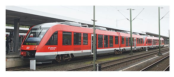 DB AG cl 648.2 (LINT 41) Diesel Powered Commuter Rail Car